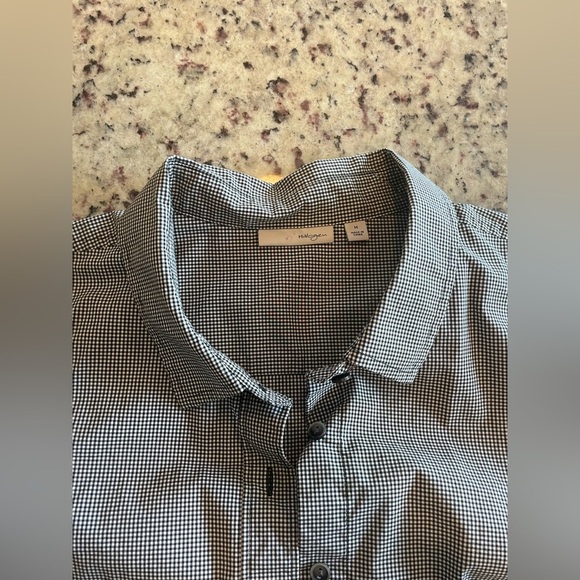 Women’s halogen cotton blend fitted button up size medium - Picture 4 of 8